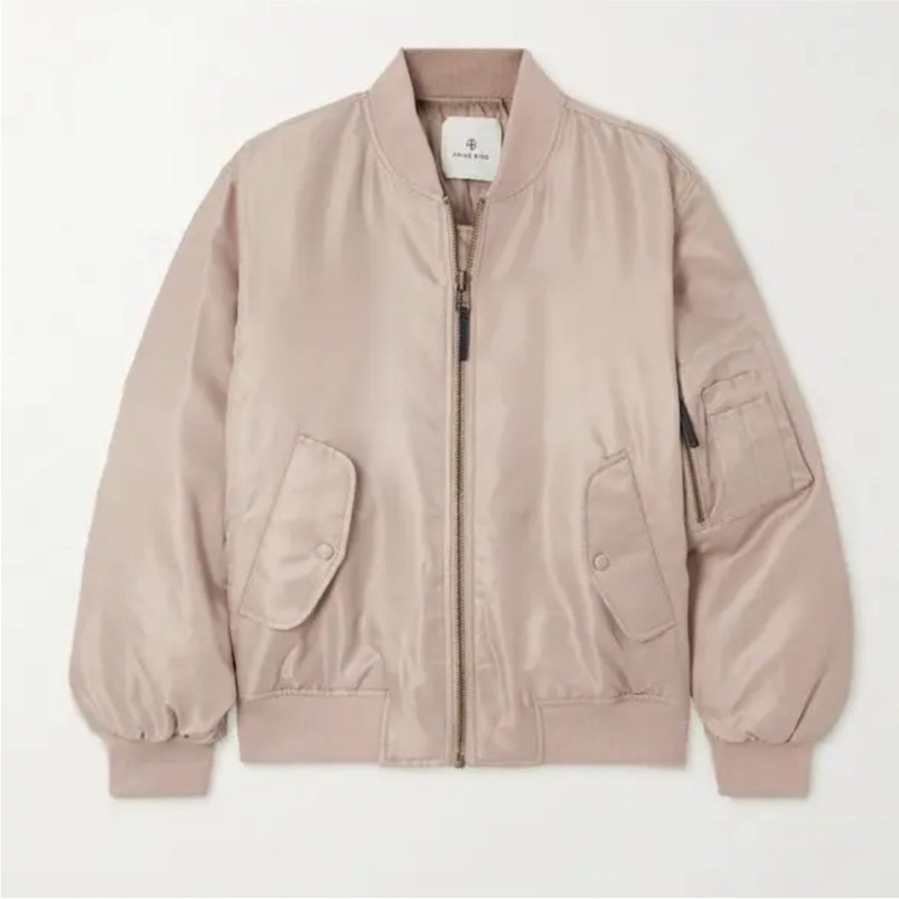 Anine Bing pink Bomber Jacket